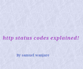 HTTP STATUS CODES SIMPLIFIED!!-dp